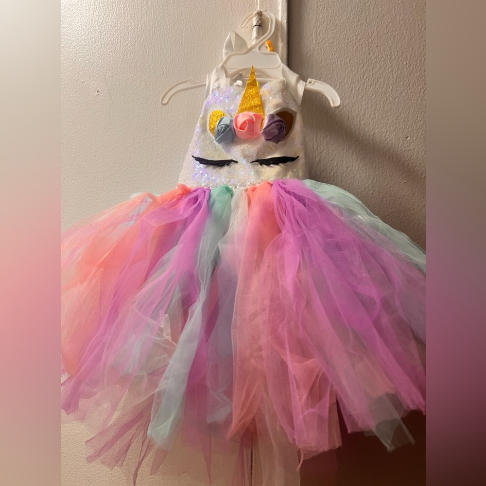 TUTU Dreams UNICORN New size Large Girls - Picture 3 of 5